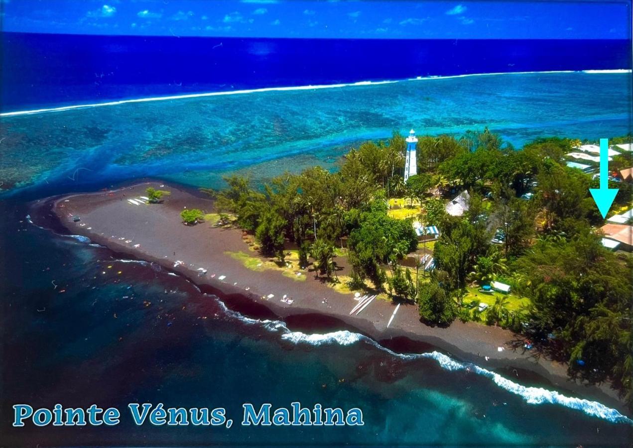 La Maison Pres Du Phare Mahina Eksteriør billede