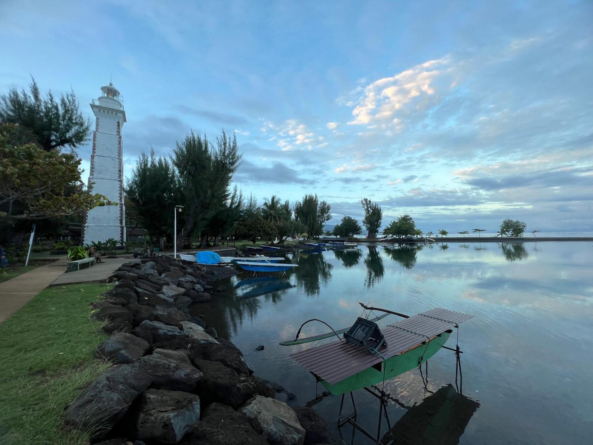 La Maison Pres Du Phare Mahina Eksteriør billede
